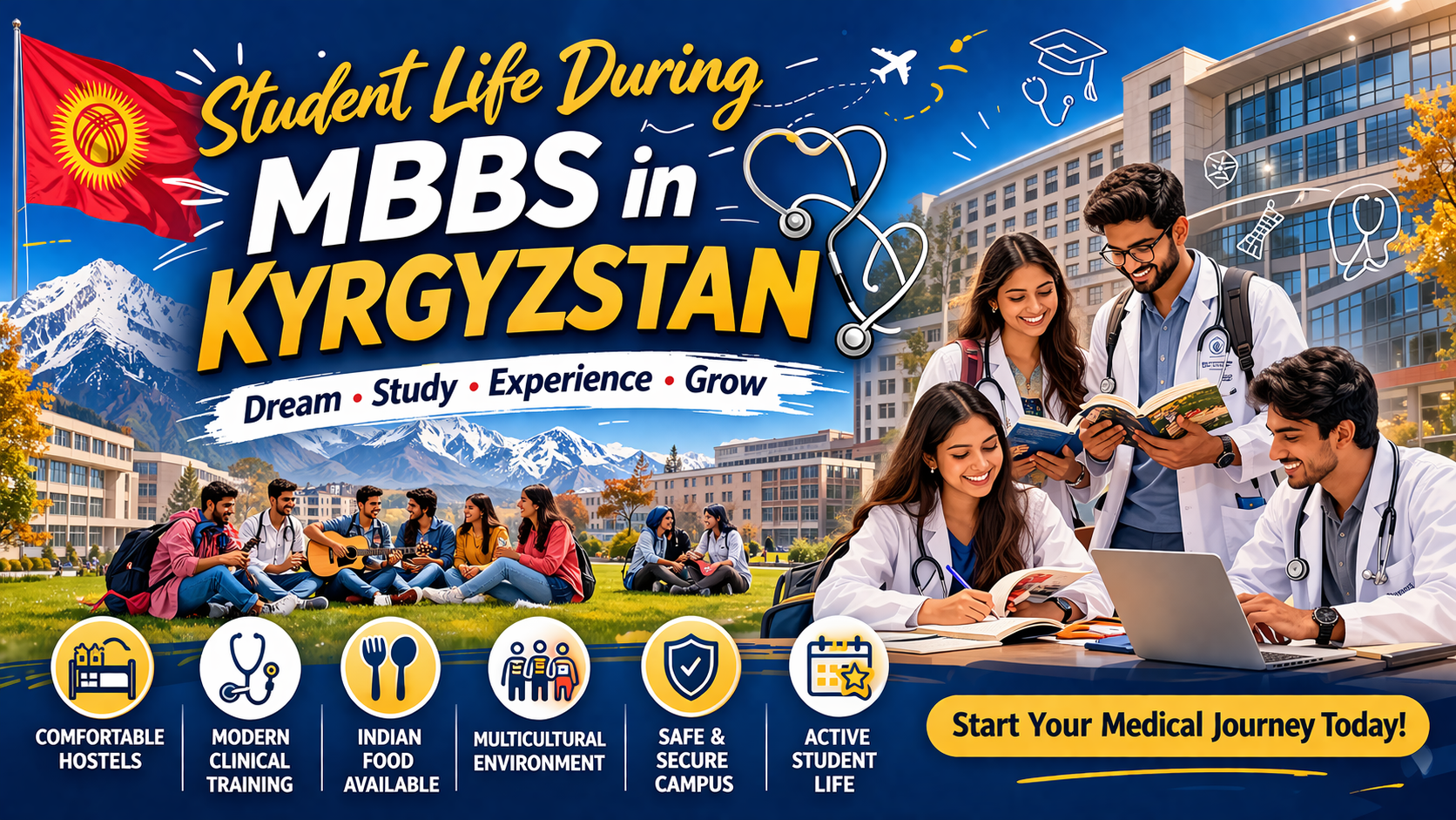 Career Scope After MBBS in Kyrgyzstan for Indian Graduates